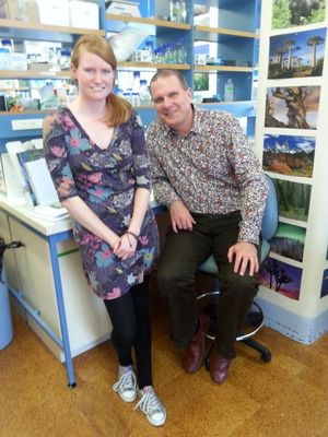Emma Wade and Stephen Robertson