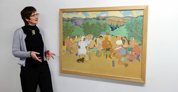 Julie Catchpole The Apple Pickers by Rita Angus