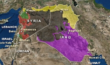 Using social media to map conflict zones